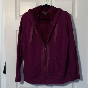 Eddie Bauer Fleece Hooded Jacket